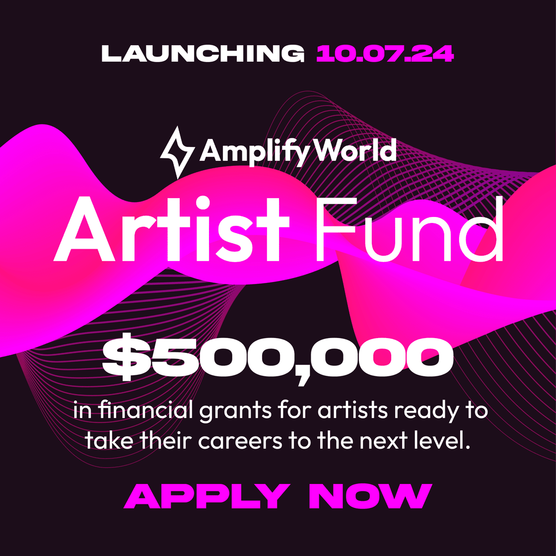 AmplifyWorld launch new Artist Fund aimed at musicians ready to take their career to the next level